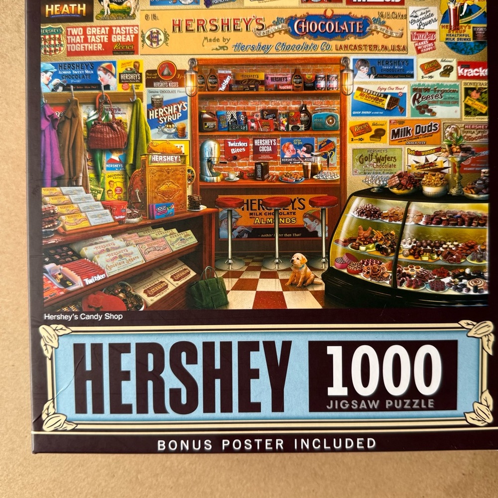 Hershey's Candy Shop 1000-Piece Puzzle